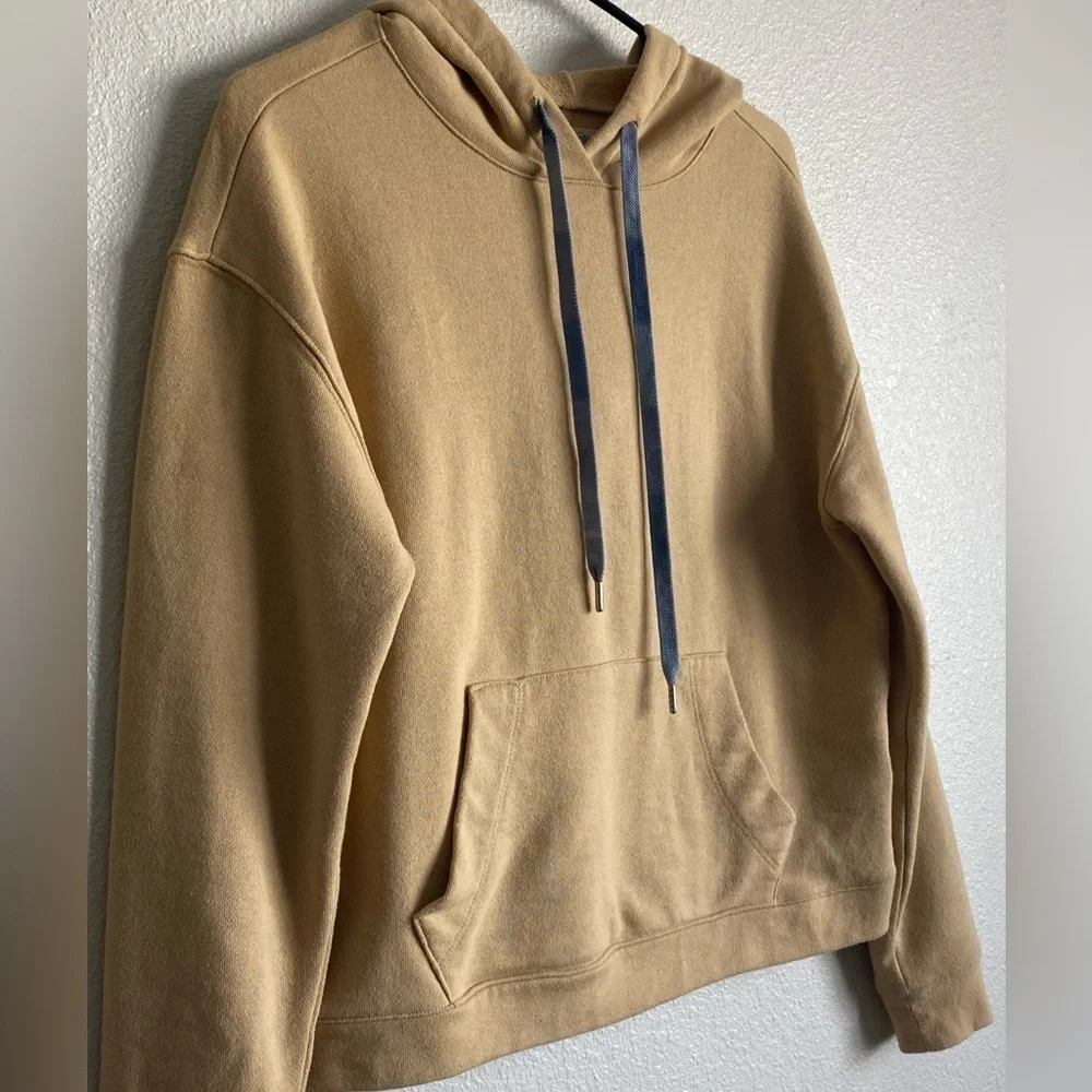 Madewell Dip-Dye Drawstring Hoodie Sweatshirt - Size Small - Picture 6 of 9
